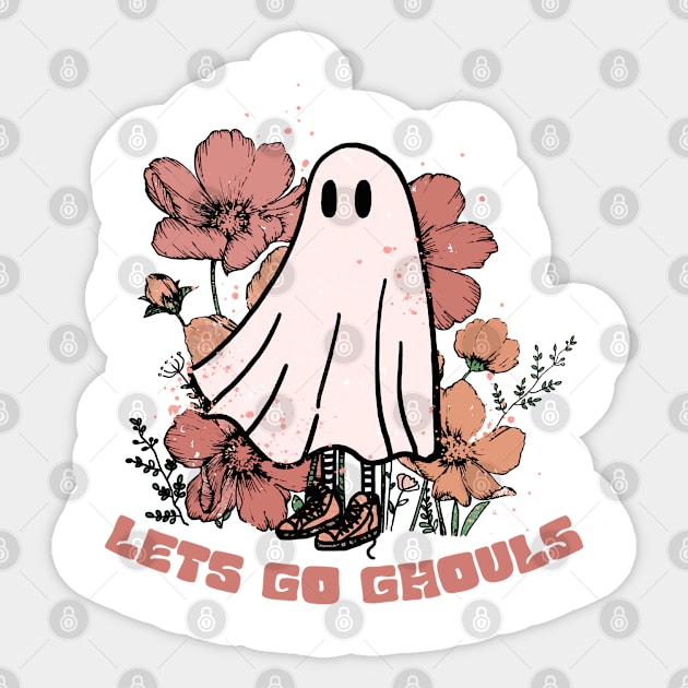 Lets Go Ghouls Sticker by NoorAlbayati93